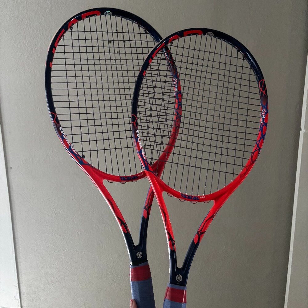 Head Tennis racquets with case
